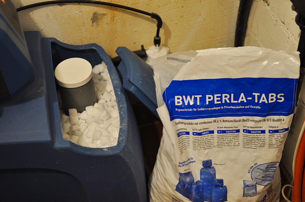Storing Salt Bags Safety