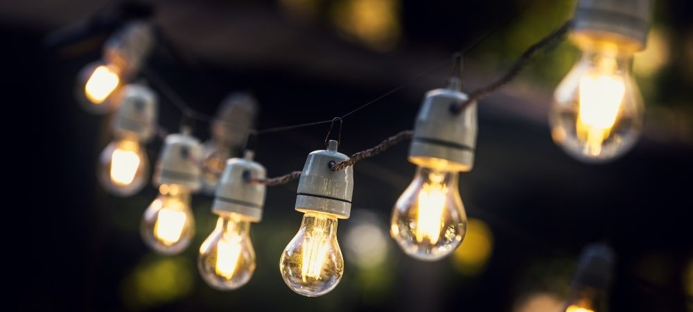 String Lighting System for Pool