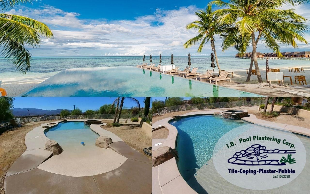 beach pool entry