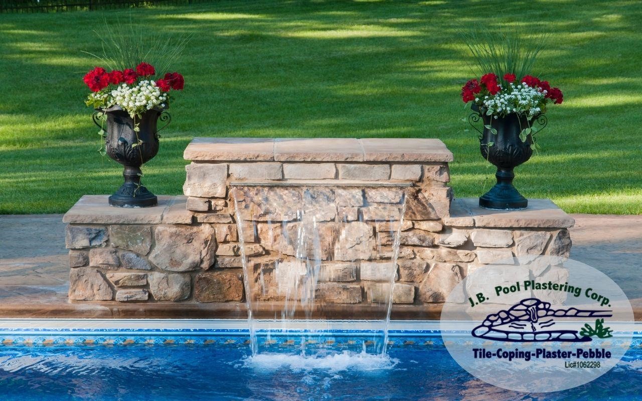 waterfalls for your pool remodeling project