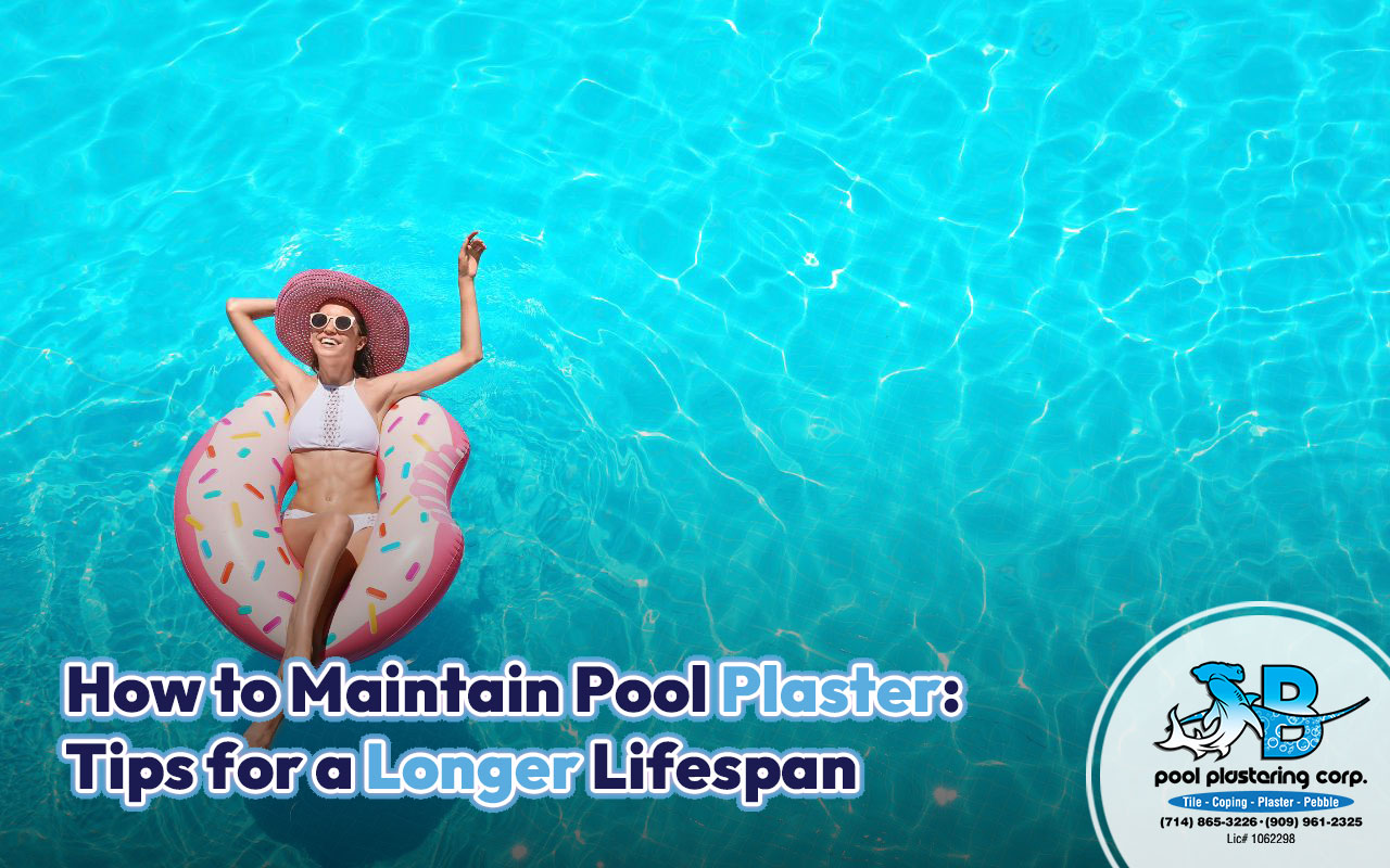 Tips on how to maintain pool plaster for longevity.