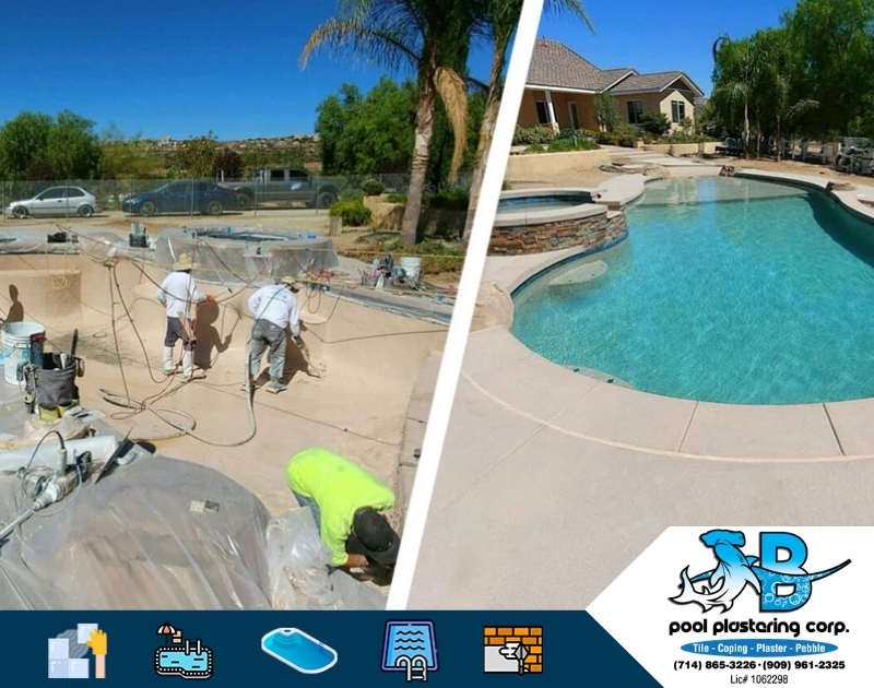Pool Re-plaster in San Bernardino, CA