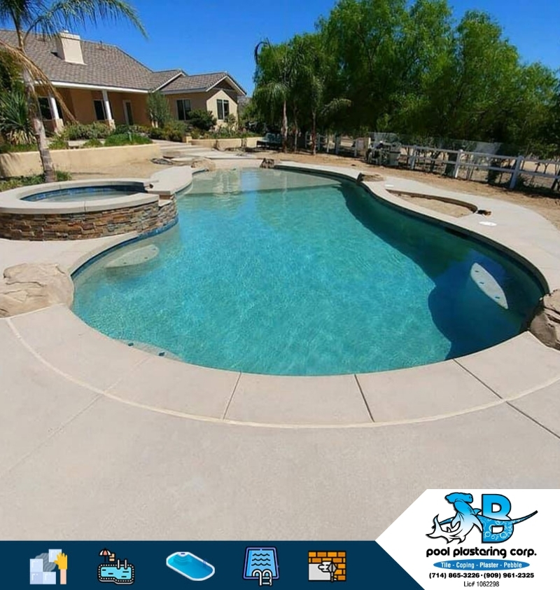 Pool Re-plaster in Riverside, CA