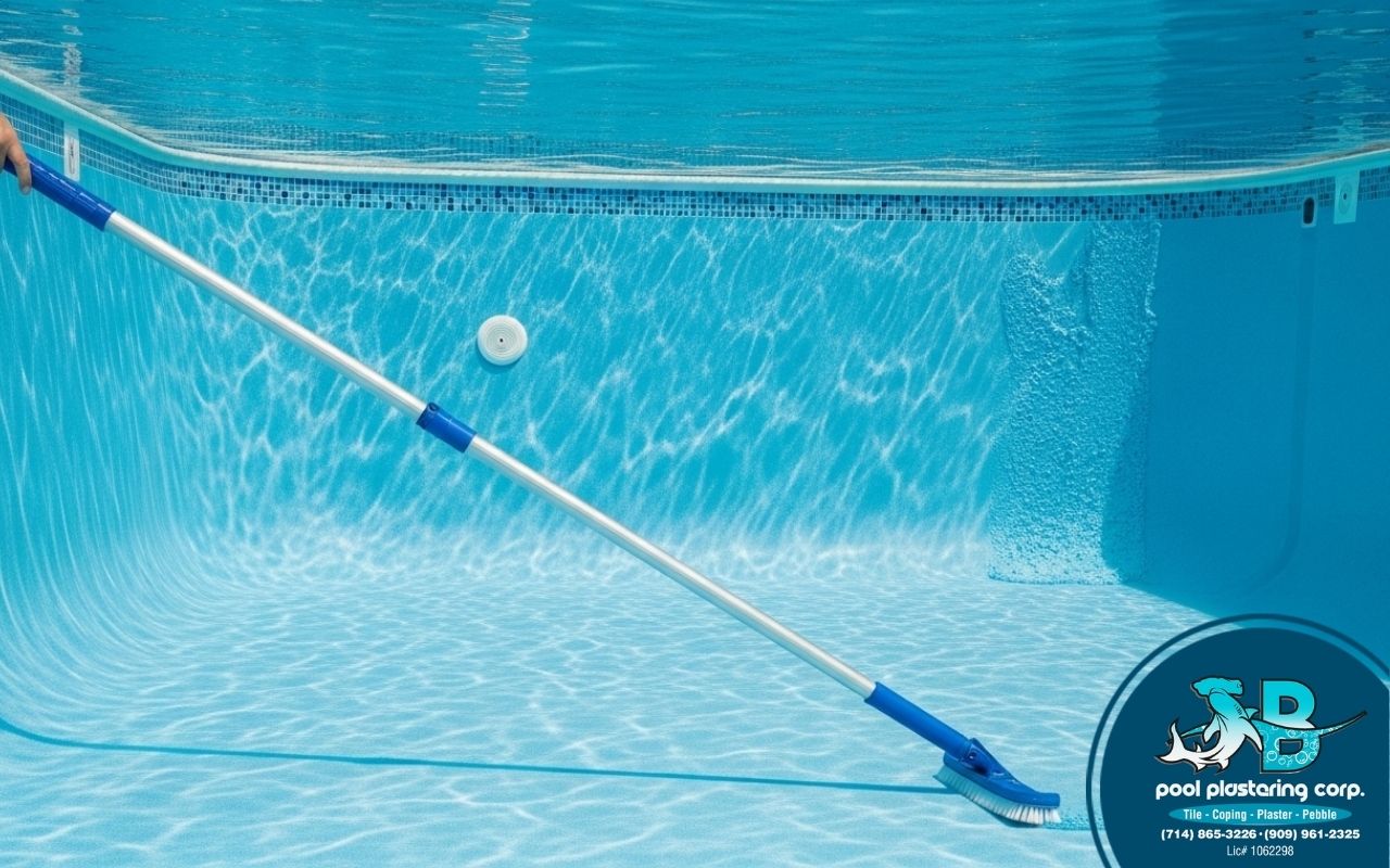 pool plaster care weekly routine for a clean swimming pool
