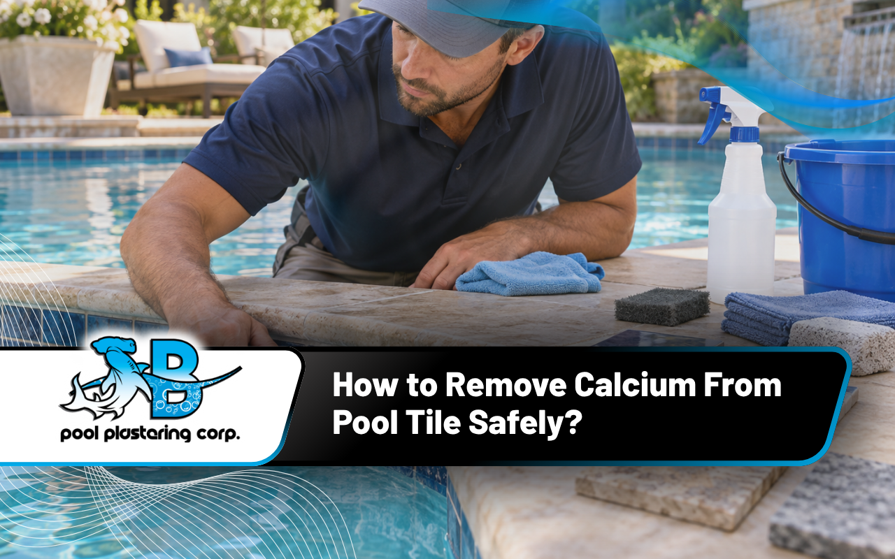 Material compatibility checklist for how to remove calcium from pool tile