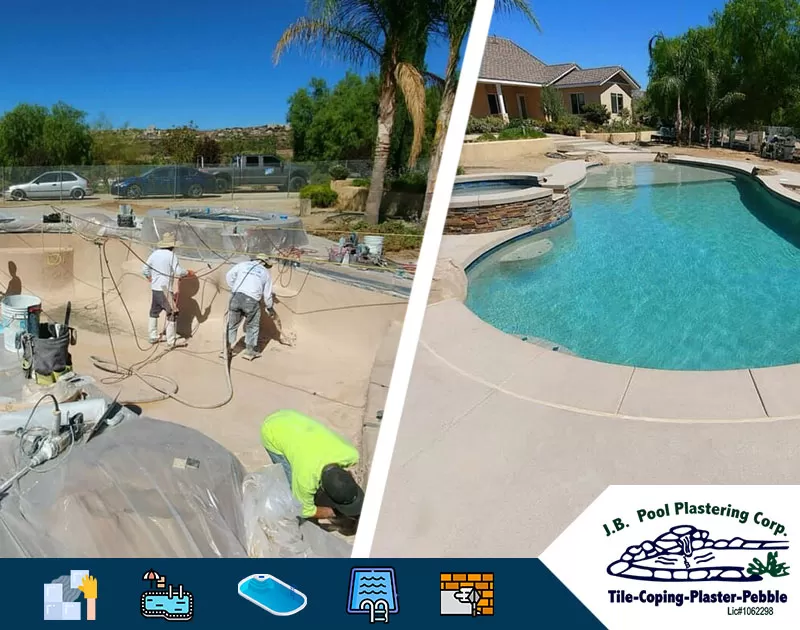 Pool Re-plaster in San Bernardino, CA